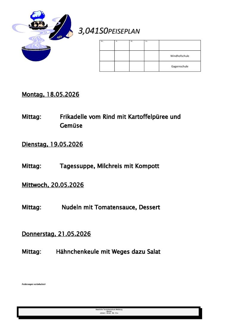 18. bis 22.05